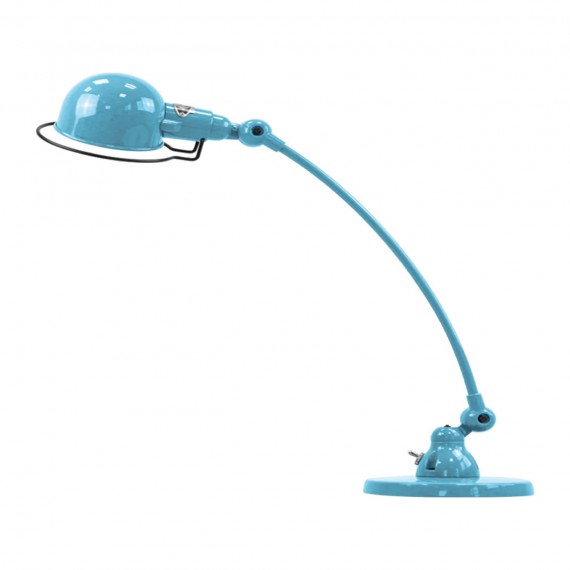 JIELDé Lampe courbe SIGNAL - bleu pastel 