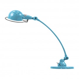 Lampe courbe SIGNAL - bleu pastel JIELDé