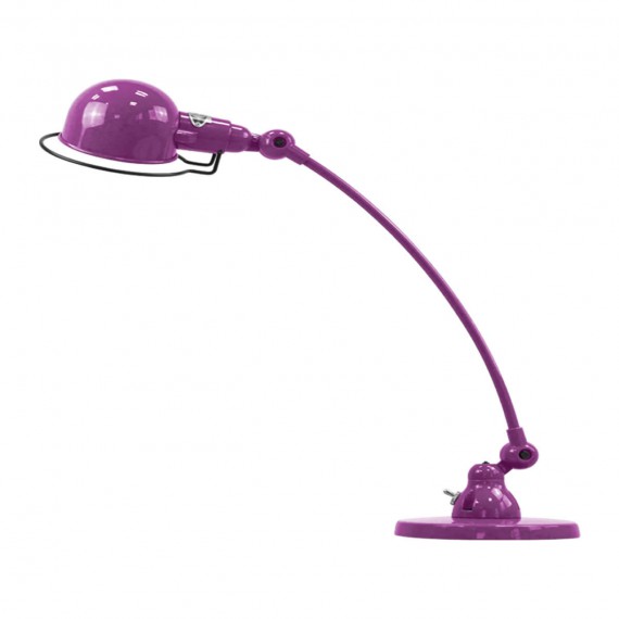JIELDé Lampe courbe SIGNAL - fuchsia violet 