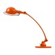 Lampe courbe SIGNAL - orange