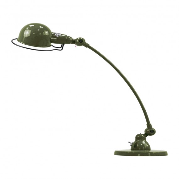 JIELDé Lampe courbe SIGNAL - vert olive 