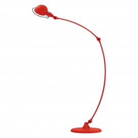 Lampadaire courbe SIGNAL - rouge