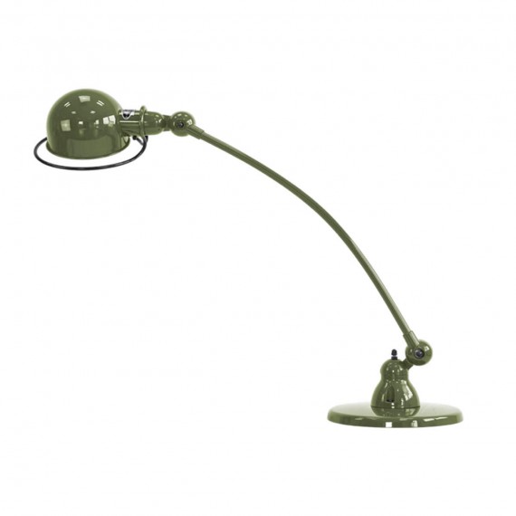 JIELDé Lampe courbe LOFT - vert olive 