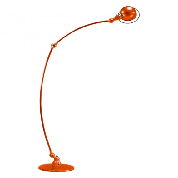 JIELDé Lampe courbe LOFT - orange 