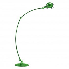 Lampe courbe LOFT - vert pomme