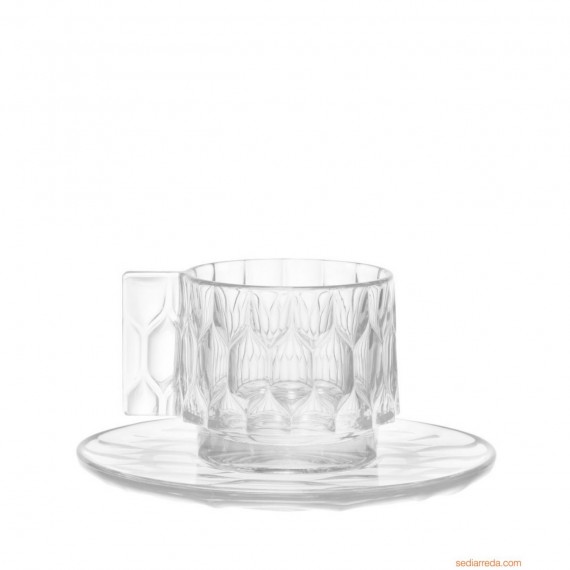 Kartell Jellies family coffee cup cristal 