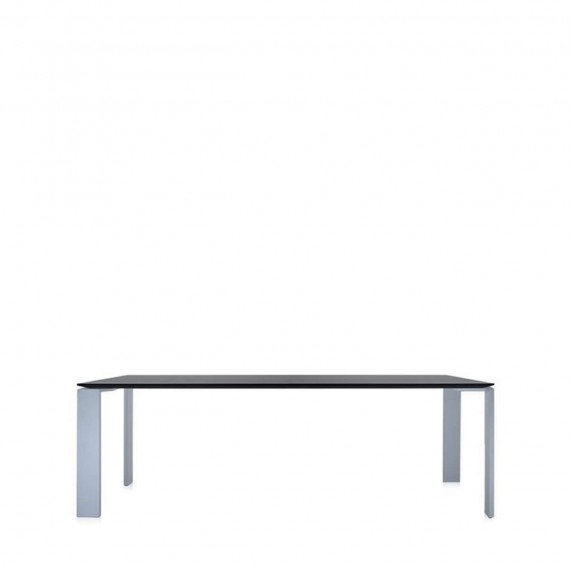 Kartell Table Four noir aluminium 