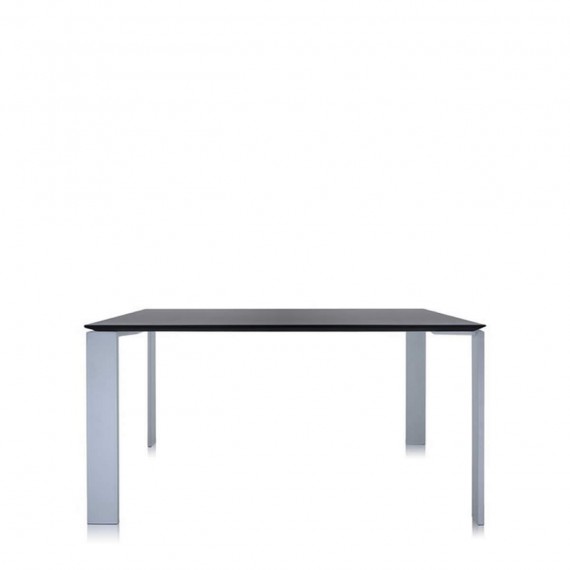 Kartell Table Four noir aluminium 
