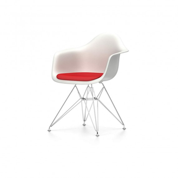 Vitra DAR rembourrage assise blanc 