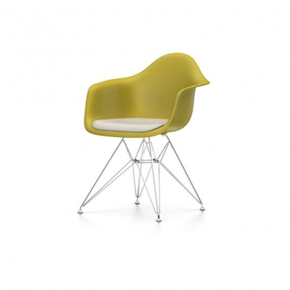 Vitra DAR rembourrage assise moutarde 