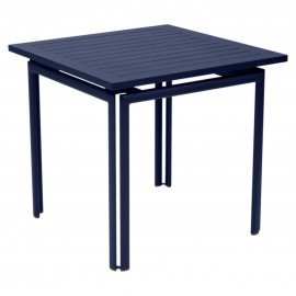 Table carrée COSTA - bleu abysse FERMOB