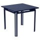 Table carrée COSTA - bleu abysse