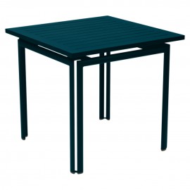Table carrée COSTA - bleu acapulco FERMOB