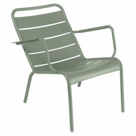 Fauteuil bas LUXEMBOURG - cactus FERMOB