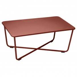 Table basse CROISETTE - ocre rouge Fermob