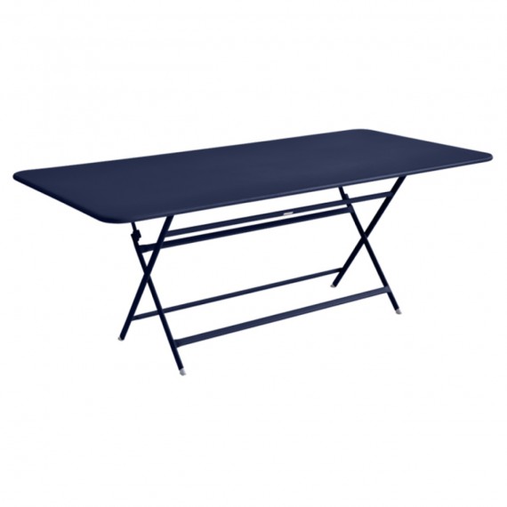 Fermob Table rectangulaire CARACTÈRE - bleu abysse 
