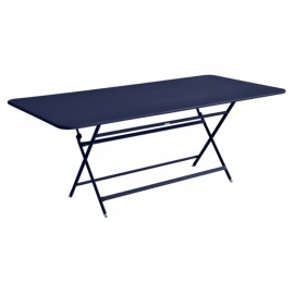 Table rectangulaire CARACTÈRE - bleu abysse Fermob