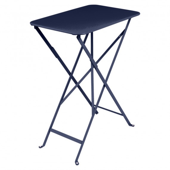 FERMOB Table rectangulaire BISTRO - bleu abysse 