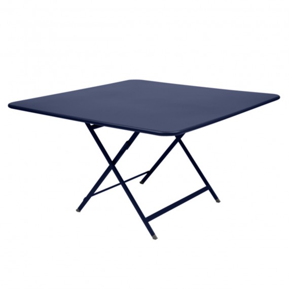 FERMOB Table pliante CARACTÈRE - bleu abysse 
