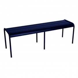 Banc LUXEMBOURG - bleu abysse FERMOB