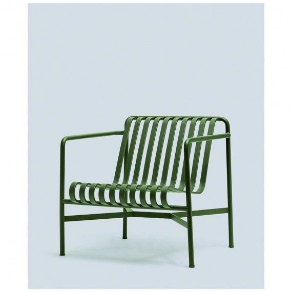 Hay Palissade lounge chair low olive 