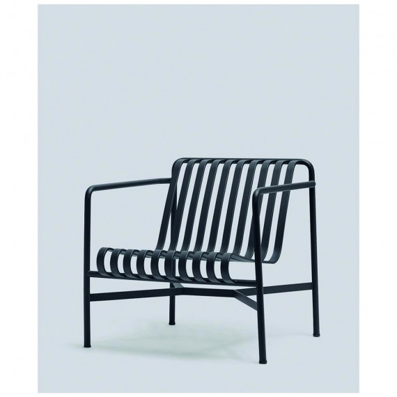 Hay Palissade lounge chair low anthracite 