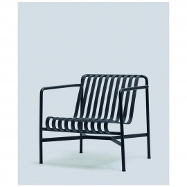 Palissade lounge chair low anthracite Hay