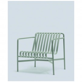 Palissade lounge chair low sky grey Hay