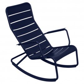 Rocking chair LUXEMBOURG - bleu abysse FERMOB