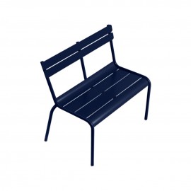 Banc LUXEMBOURG KID - bleu abysse FERMOB