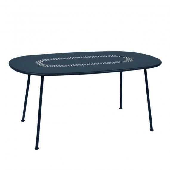 Fermob Table ovale LORETTE - carbone 