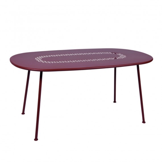 Fermob Table ovale LORETTE - ocre rouge 
