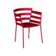 Fauteuil RYTHMIC - coquelicot