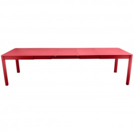 Table à rallonges RIBAMBELLE XL - coquelicot Fermob