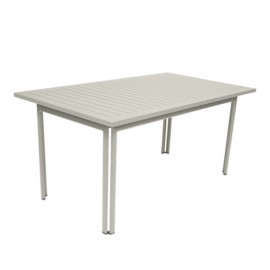 Table rectangulaire COSTA - gris argile Fermob
