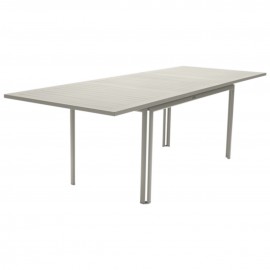 Table à rallonges COSTA - gris argile Fermob