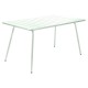 Table rectangulaire LUXEMBOURG - menthe glaciale