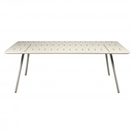 Table rectangulaire LUXEMBOURG - gris argile Fermob