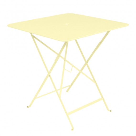 Fermob Table carrée BISTRO - citron givré 