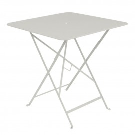 Table carrée BISTRO - gris argile Fermob