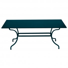 Table rectangulaire ROMANE - bleu acapulco Fermob