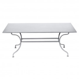 Table rectangulaire ROMANE - blanc coton