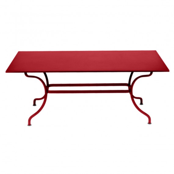 Fermob Table rectangulaire ROMANE - coquelicot 