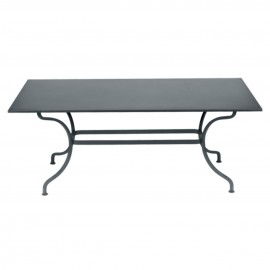 Table rectangulaire ROMANE - gris orage Fermob