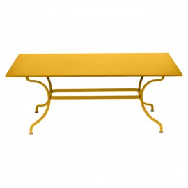 Table rectangulaire ROMANE - miel Fermob
