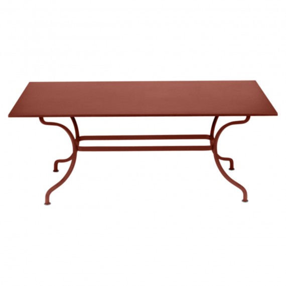 Fermob Table rectangulaire ROMANE - ocre rouge 
