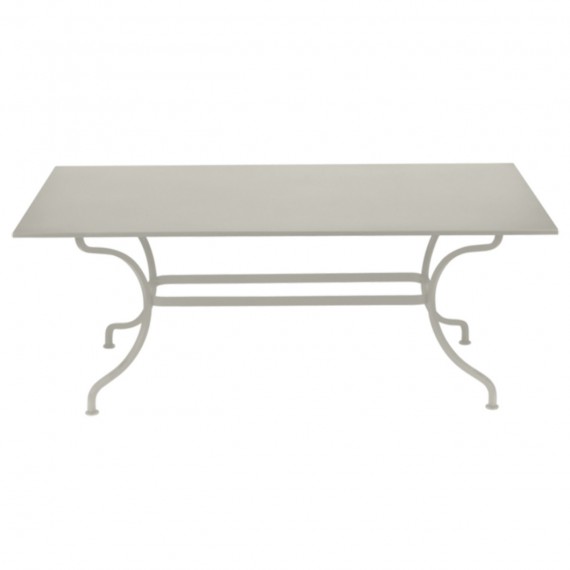 Fermob Table rectangulaire ROMANE - gris argile 