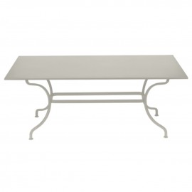 Table rectangulaire ROMANE - gris argile Fermob