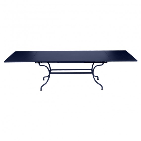 Fermob Table à rallonges ROMANE - bleu abysse 