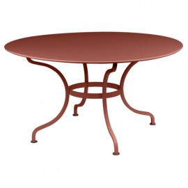 Table ronde ROMANE - ocre rouge Fermob